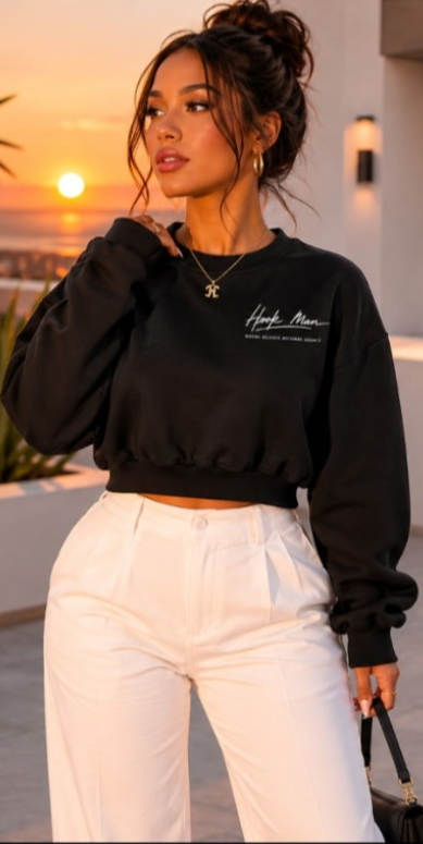 Women's Hook Man Sweater
